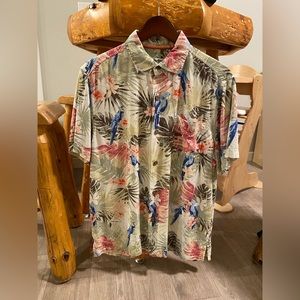 Tommy Bahama 100% Silk Shirt L